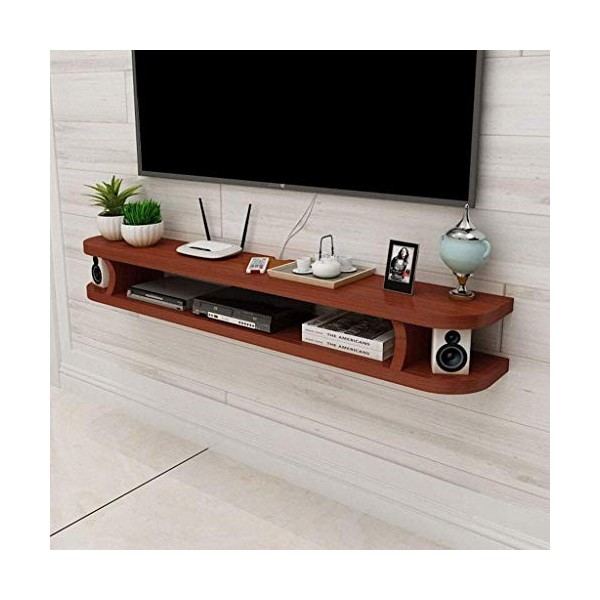 zyl Console multimédia Murale pour Lecteur DVD Blu-Ray, Meuble TV, boîtier de télévision par Satellite, décodeur câble, Meubl