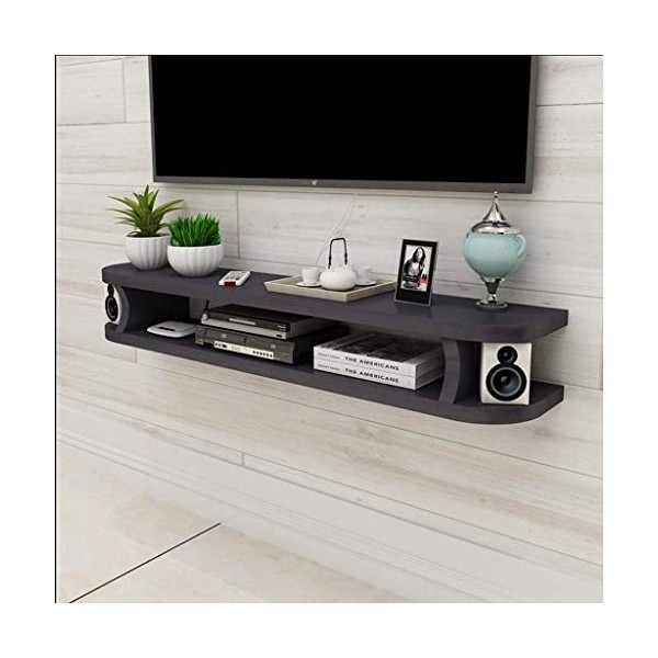 zyl Console multimédia Murale pour Lecteur DVD Blu-Ray, Meuble TV, boîtier de télévision par Satellite, décodeur câble, Meubl