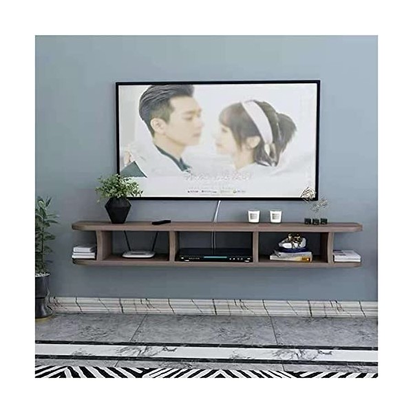 Meuble TV Meuble TV Unités Murales pour Salon Meuble TV Meuble Mural Console TV Convient pour Salon Bureau Divertissement Cha