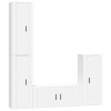 vidaXL Ensemble de Meubles TV 4 pcs Chêne Sonoma Bois dingénierie