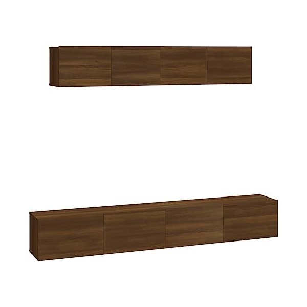 WREWING Meuble TV,comme Espace de Rangement, Meuble Bas Suspendu Ou Debout, Buffet Salon,Meuble TV Suspendu,Étagère TV Flotta