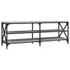 DCRAF Centres de divertissement et supports TV, meuble TV gris Sonoma 140 x 40 x 50 cm en bois dingénierie