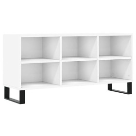 RAUGAJ Centres de divertissement et meubles TV - Meuble TV blanc 103,5 x 30 x 50 cm - Bois dingénierie