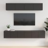 VEEKI Meuble TV, Meuble TV Suspendu, Meuble TV Industriel, Meuble TV Bois, Meuble Chambre, Convient pour Salon ou Chambre, En