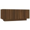 Meuble TV Chêne Marron 100x35x40 cm Bois dingénierie - Meuble télé, Meuble TV Industriel, Meuble Chambre, Convient pour Salo