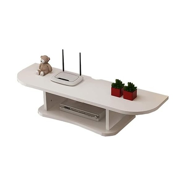 Meuble TV Meuble TV Unités Murales pour Salon Meuble TV Mural Fond de Mur de Maison Support de Stockage de Médias et de Diver