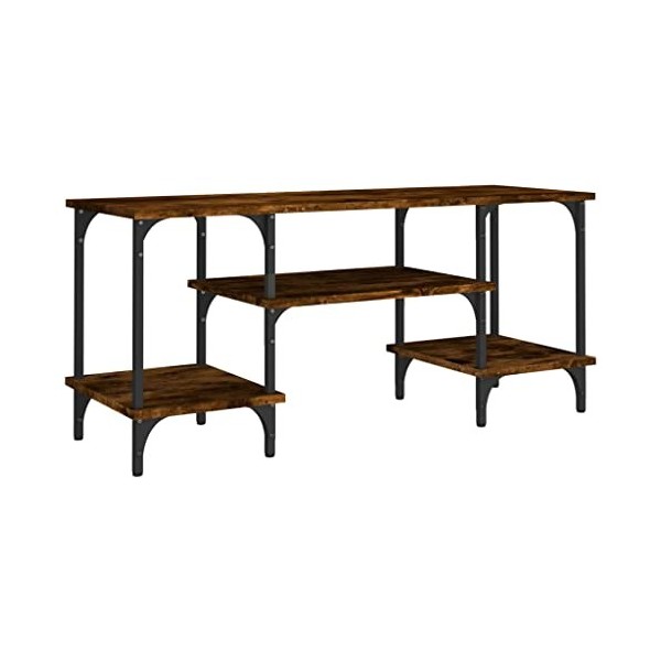 VEEKI Meuble TV, Meuble TV Suspendu, Meuble TV Industriel, Meuble TV Bois, Meuble Chambre, Convient pour Salon ou Chambre, ch