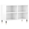VEEKI Meuble TV, Meuble TV Suspendu, Meuble TV Industriel, Meuble TV Bois, Meuble Chambre, Convient pour Salon ou Chambre, Bl