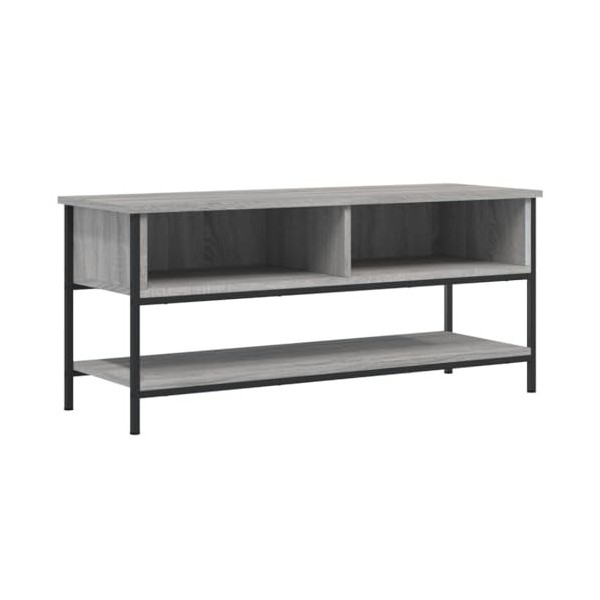 VEEKI Meuble TV, Meuble TV Suspendu, Meuble TV Industriel, Meuble TV Bois, Meuble Chambre, Convient pour Salon ou Chambre, So