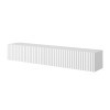 Selsey TELIRE Meuble TV, Melamine, Blanc, 175 cm