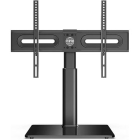 FITUEYES Télévision Support TV Montage Mural sur Pied TV pour Ecran de 32 à 65 Pouces Hauteur Réglable Pivotant ±40° Pied TV 