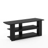 Furinno TV entertainment Center, French Oak Grey, Taille Unique, Bois dense, One Size