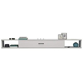 Meuble TV Mural àéTagèRe Flottante, Support de Rangement Mural, Support de Rangement Pour Composants TV, Pour DéCodeur TV Sat