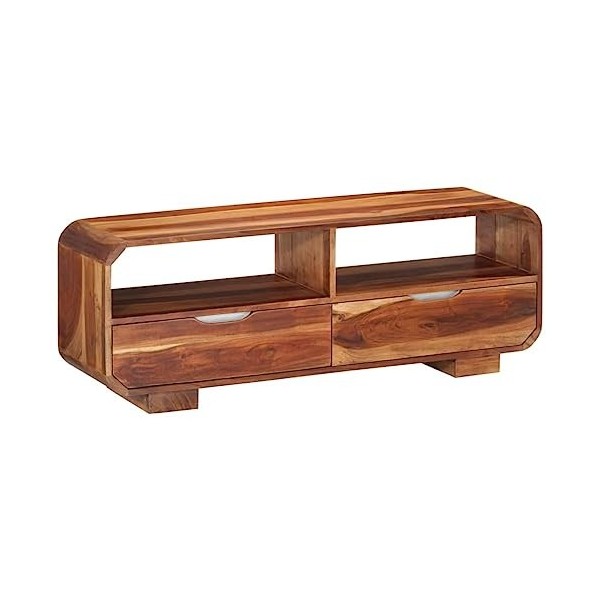 Générique Meuble TV 110x30x40 cm Bois dacacia Massif,20.16 KG,351784, Meubles, Armoires Meubles de Rangement, Fixations Meub