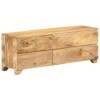 Générique Meuble TV Bois de manguier Solide 110x30x40 cm,27.82 KG,246144, Meubles, Meubles TV