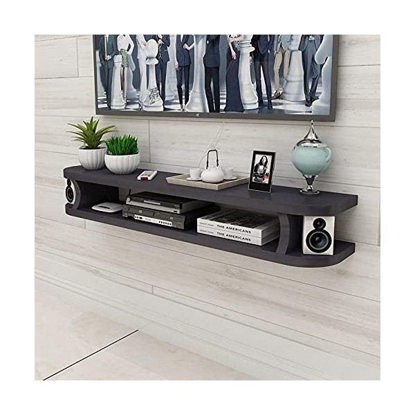 Meuble TV Flottant, Console de Support TV de Salon, Meuble de Décodeur, Convient pour Hôtel/Couloir/Chambre Color : A, Size 