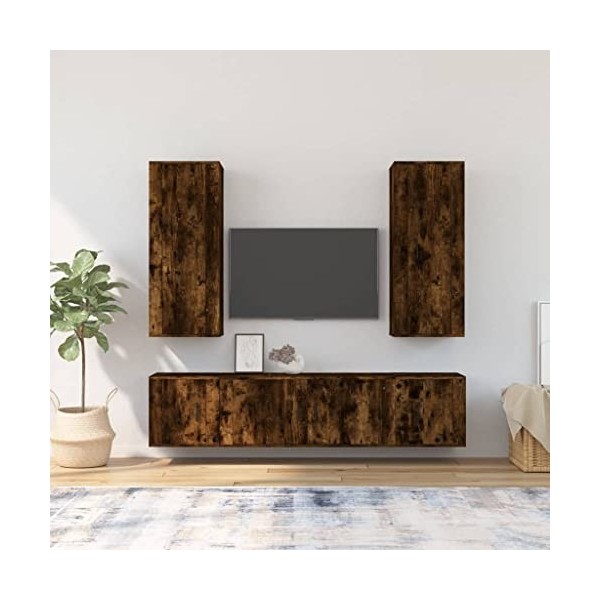 Meuble Tv,Blanc Tv,Comme Espace de Rangement, Meuble Bas Suspendu Ou Debout, Buffet Salon,Meuble TV Suspendu,Support de Télév