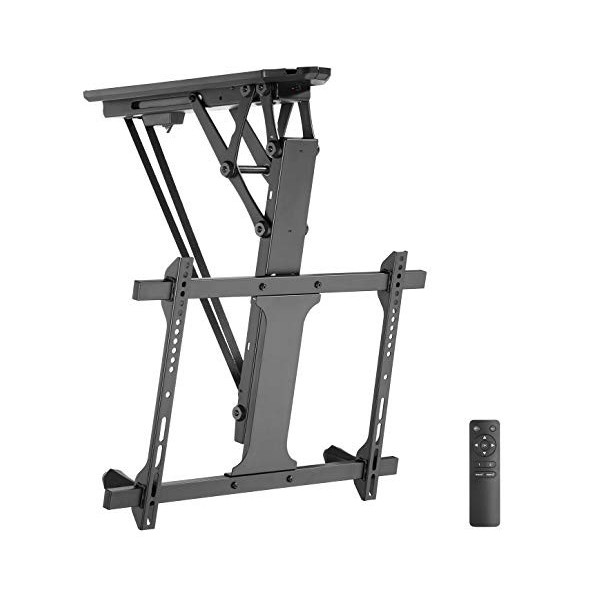 My Wall HL 41 ML Support TV pour Plafond Support de Plafond, motorisé, réglable en Hauteur, Mobile Anthracite