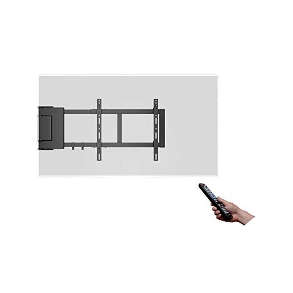 RO&CO Multibrackets - Support TV Mural avec Moteur et télécommande. pour TV de 32" à 60". Réf. MotorSwingArm Large