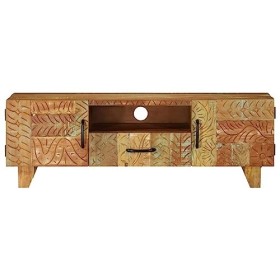 Meuble TV,Étagère TV Flottante, Support de Télévision Flottant Fixé au Mur Centre de Console Multimédia de Divertissement Gra