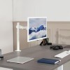 VIVO Support de Bureau à Bras Simple, Peut contenir des écrans jusquà 32" Standard et 38" Ultra Large, entièrement réglable 