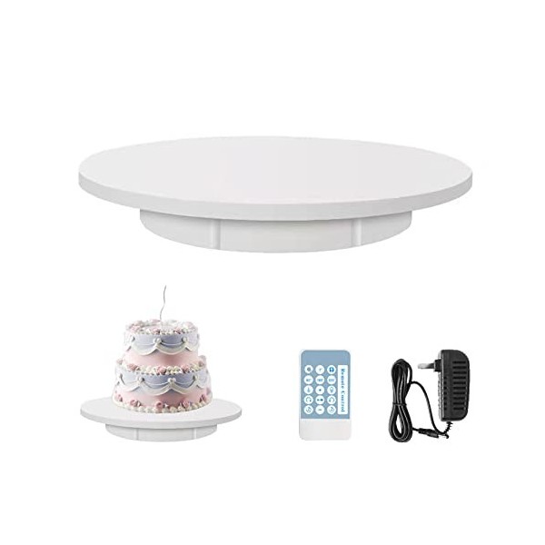 Cashwise Présentoir Rotatif Plateau tournant électrique Plateau tournant de Photographie à Distance 150KG Grand Plateau tourn