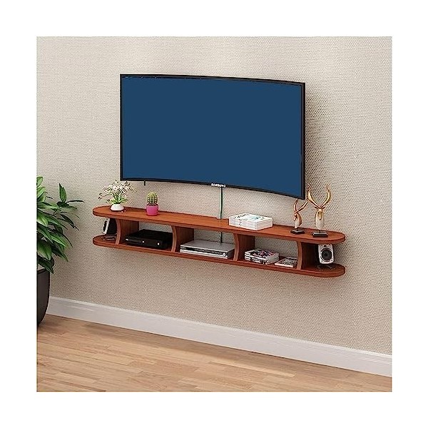 Meuble TV Meuble TV Flottant Meuble TV Fixé Au Mur Meuble TV Suspendu pour Salon Salle De Divertissement Bureau Unité De Dive