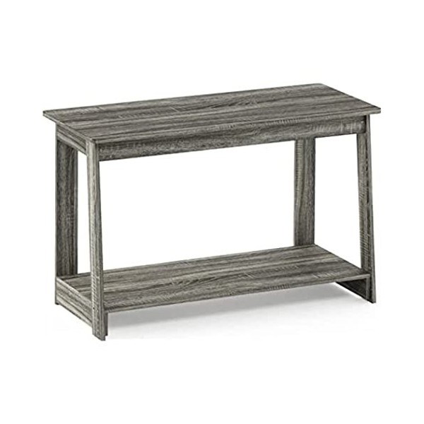 Furinno Beginning Centre de Divertissement TV, Bois, Taille Unique, Gris Chêne Français