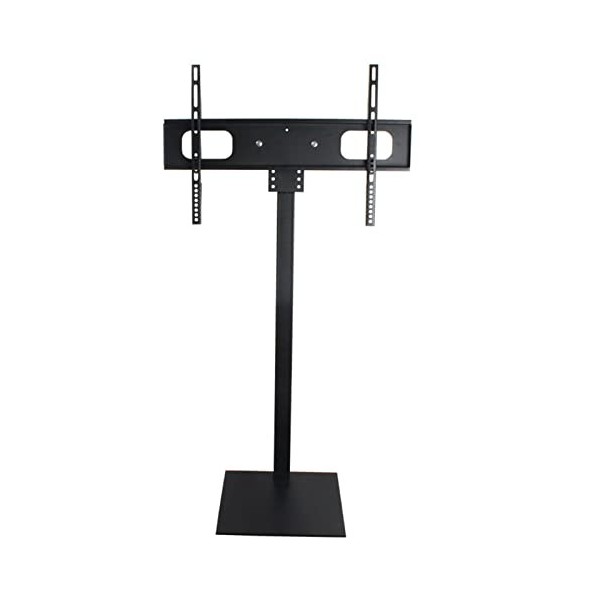 Pied TV Support Universel Meuble TV au Sol avec Support Pivotant pour téléviseurs de 32 à 65 Pouces, Meuble TV Mince réglable