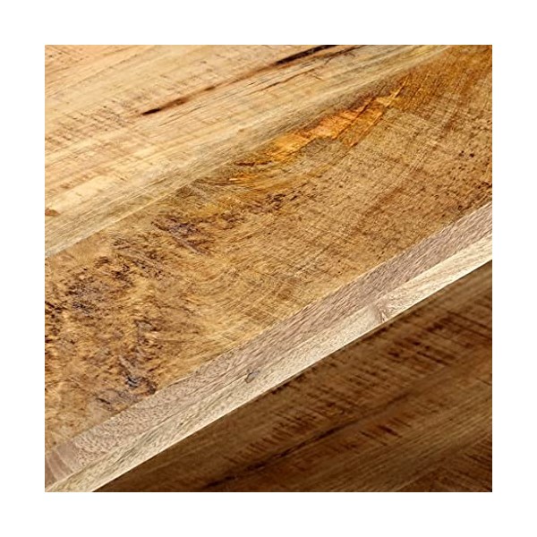 Meuble TV, Meuble TV écologique en Bois Robuste Poli avec Une étagère inférieure pour la Maison