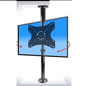 Pied TV Support Universel Support de sol pour TV - TV LCD, cadre rotatif à 360 degrés, support de sol pour cloison de séparat