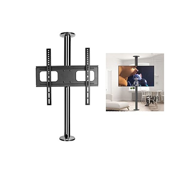 Pied TV Support Universel Support mural pour téléviseur – Support TV, cadre rotatif à 360 degrés, support rotatif pour cloiso