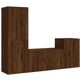 VEEKI Meuble TV, Meuble TV Suspendu, Meuble TV Industriel, Meuble TV Bois, Meuble Chambre, Convient pour Salon ou Chambre, En