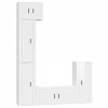 vidaXL Ensemble de Meubles TV 5 pcs Blanc Bois dingénierie