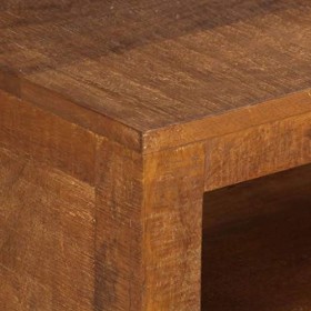 FAMIROSA Meuble TV 120x40x30 cm Bois de Manguier Massif-7941