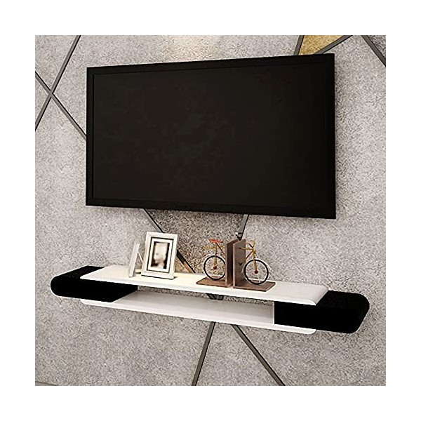 Meuble TV Armoire Murale Lowboard, Meuble TV Suspendu, Meuble de Télévision Mural Étagère Pour Chambre à Coucher de Salon de 