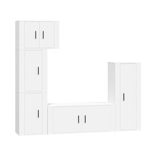 Meuble TV,Banc TV,Meuble TV Suspendu,Étagère TV Flottante, Support de Télévision Flottant Fixé au Mur Centre de Console Multi