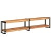 Camerina Meuble TV 200x30x40 cm Bois dacacia Massif,Meuble Bas Salon,Meubles De Salon TV,Meuble TV Longueur