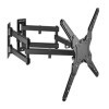 Properav Support Mural dangle Universel pour TV de 23", 28", 32", 40", 42", 43", 48", 50", 55" - Noir