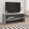 Keyur Meuble TV, Banc TV Buffet Bas Support de Télévision Meuble Télé Meuble TV Sonoma Gris 100x40x40 cm Bois dingénierie