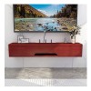Uvency Meuble Tv Meuble Tv Unités Murales Pour Salon Meuble Tv Meuble Mural Console Tv Unité de Divertissement Flottant Pour 