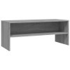 Keyur Meuble TV, Banc TV Buffet Bas Support de Télévision Meuble Télé Meuble TV Sonoma Gris 100x40x40 cm Bois dingénierie