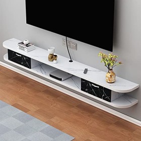 KAXGU Meuble Tv Flottant Étagère Tv Murale Centre de Divertissement Console Multimédia En Bois Meuble de Rangement Meuble de 