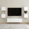 VEEKI Meuble TV, Meuble TV Suspendu, Meuble, Meuble TV avec Rangement，Meuble Industriel, Convient pour Salon ou Chambre, Ense