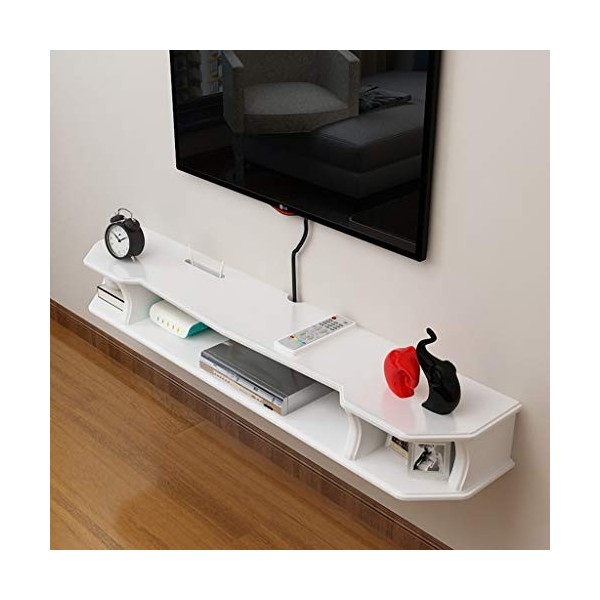 Meuble de télévision Mural étagère Murale étagère Flottante TV Fond décoration Murale étagère Meuble de télévision Console TV