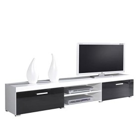 Mirjan24 Meuble TV en Velours pour Meuble TV