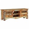 Générique Meuble TV 110x30x40 cm Bois Massif de récupération,25 KG,353910, Meubles, Meubles TV
