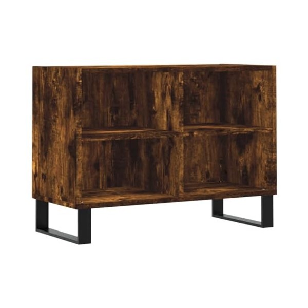 VEEKI Meuble TV, Meuble TV Suspendu, Meuble TV Industriel, Meuble TV Bois, Meuble Chambre, Convient pour Salon ou Chambre, ch