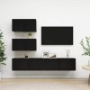 VEEKI Meuble TV, Meuble TV Suspendu, Meuble, Meuble TV avec Rangement，Meuble Industriel, Convient pour Salon ou Chambre, Ense