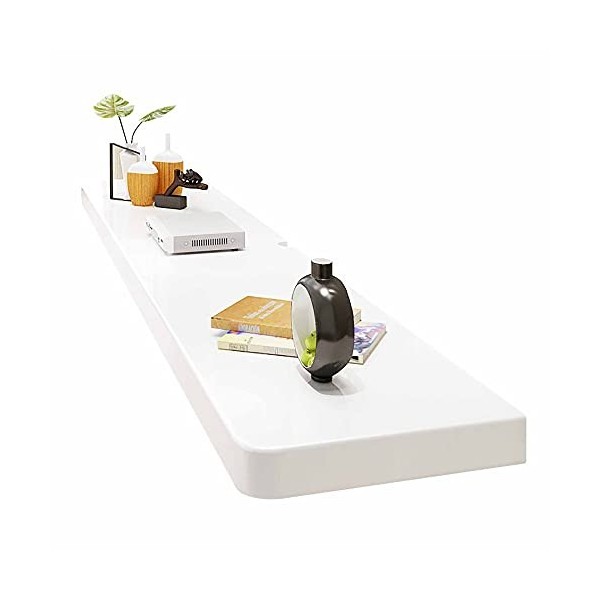 Meuble TV Armoire Murale Lowboard, Meuble TV Suspendu pour bureau de salle divertissement de salon, Banc TV Flottant de diver